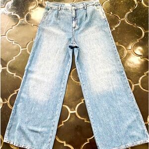 Anthropologie, Pilcro Wide Leg Trouser Jeans.